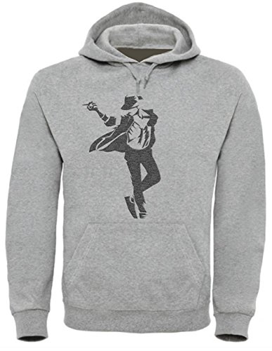 Michael Jackson Funny Mens & Ladies/Herren & Damen Unisex Hooded Pullover (L) von Unbekannt