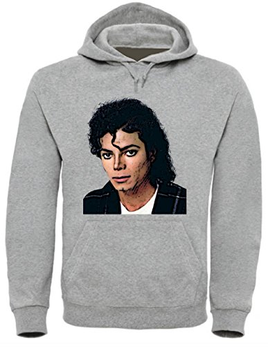 Michael Jackson Funny Mens & Ladies/Herren & Damen Unisex Hooded Pullover (XL) von Unbekannt