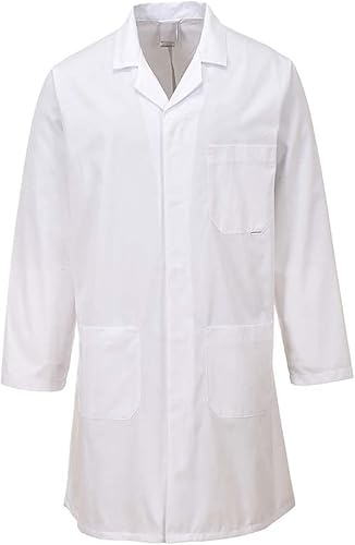 Nice LABO – Weiße Bluse – Schullabor Chemie – Kinder – Mädchen/Jungen – 100 % Baumwolle (XS) von Unbekannt