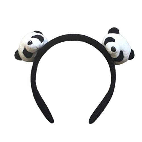 Niedlicher Plüsch-Panda, Kinder, Mädchen, Haarband, Haarklammer, Pferdeschwanz, Ring, Zubehör Lady Geschenk, sehr praktisch und beliebt von Unbekannt