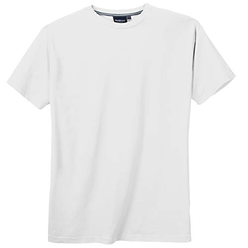 Allsize North 56°4 by T-Shirt weiß Übergröße, XL Größe:4XL von Allsize