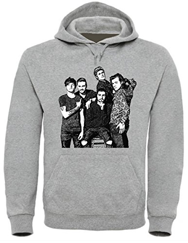 One Direction Funny Mens & Ladies/Herren & Damen Unisex Hooded Pullover (L) von Unbekannt