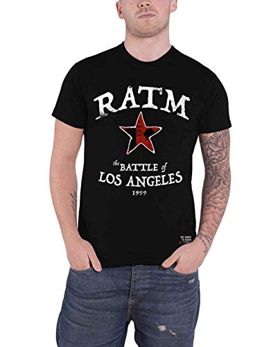 Rage Against The Machine T Shirt Battle Star Band Logo Nue offiziell Herren Rage Against The Machine T Shirt Battle Star Band Logo Nue offiziell Herren von Rock Off officially licensed products