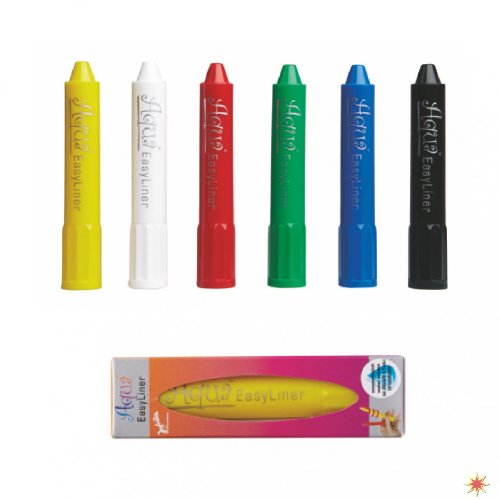 Schminkstift Auqa Easy Liner Make-up Stifte Wasserfarben (gelb) von Unbekannt