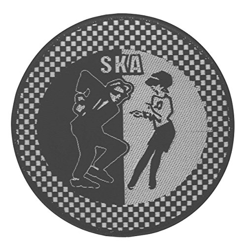 Ska Dancing - Aufnäher, Farbe: Schwarz/Weiß von Unbekannt