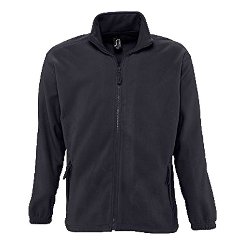 Sols Fleecejacke Fleece Jacke North bis Gr. 5XL ,Charcoal Grey, 3XL von Unbekannt