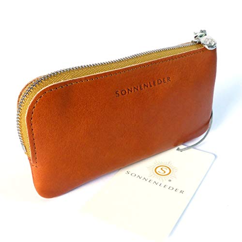 Sonnenleder - hochwertiges Schlüsseletui "Mozart A" Farbe: Natur *Echtes Leder* von Sonnenleder