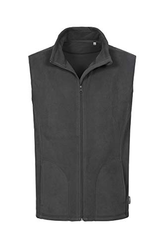 Stedman ST5010 Herren Weste Active Fleece Gilet - S, Stahlgrau S,Stahlgrau von Unbekannt