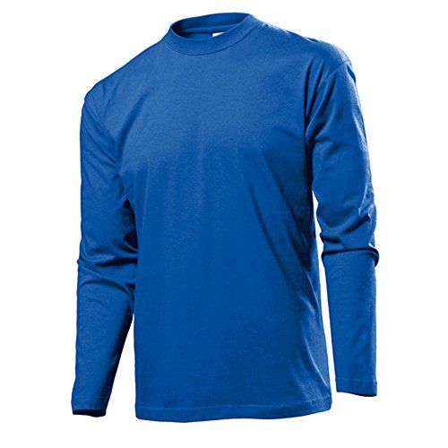 Stedman by Hanes Longsleeve Langarm T-Shirt in fünf Farben und den Grössen S, M, L, XL und XXL PREISWERTES SCHNÄPPCHEN Royal,XXL von Unbekannt