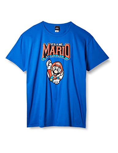 Super Mario Herren Shirt, Mehrfarbig, Small von Super Mario