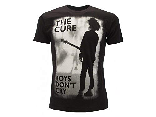 The Cure Original-T-Shirt, offizielles Post-Punk-Gruppe, für Erwachsene und Jungen, Schwarz Large von Unbekannt