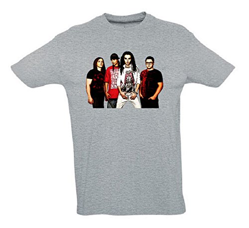 Tokio Hotel Funny Mens & Ladies/Herren & Damen Unisex T-Shirt (Grey, M) von Unbekannt