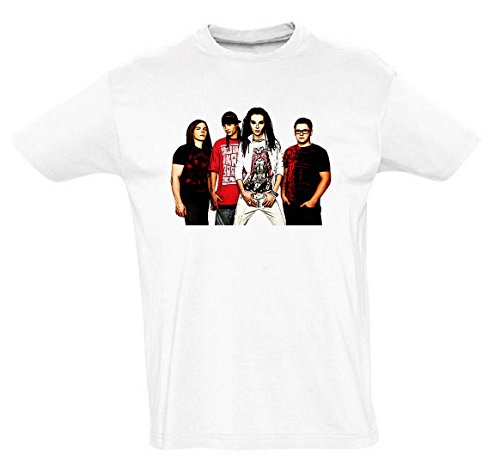 Tokio Hotel Funny Mens & Ladies/Herren & Damen Unisex T-Shirt (White, L) von Unbekannt