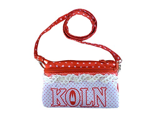 Tolle kleine Umhängetasche Köln Sterne Kölner Dom Karneval Tasche Handtasche von Unbekannt