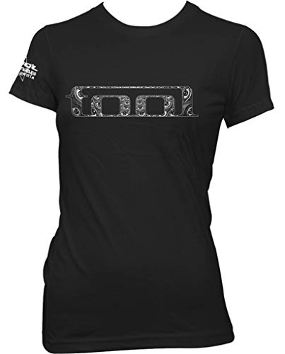 Tool 'Eyes Logo' (Black) Womens Fitted T-Shirt (Large) von Unbekannt