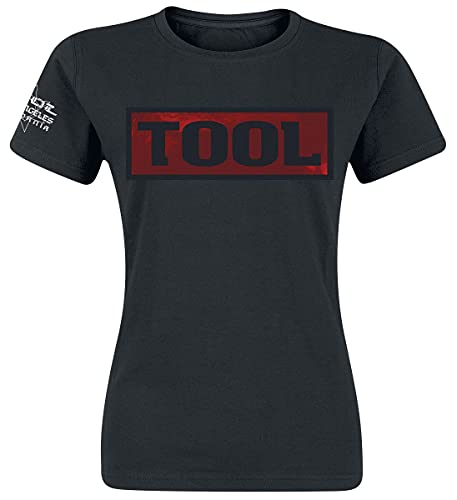 Tool Shaded Box Frauen T-Shirt schwarz S 100% Baumwolle Band-Merch, Bands von TOOL