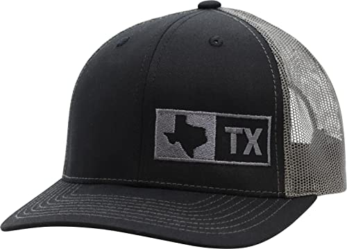 Trucker Hat - Texas, Schwarz / Graphitgrau, Einheitsgr��e von Unbekannt