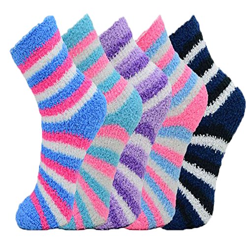 Unbekannt 5er Pack Mädchen Kuschelsocken in der Größe 22-32 (28-32) von Unbekannt