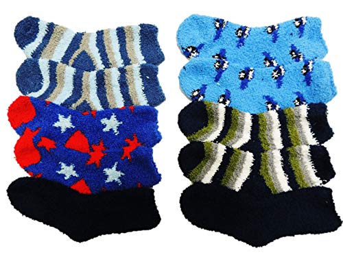 Unbekannt 5er Pack tolle Jungen Kuschelsocken in der Größe 23-38 (27-30) von Unbekannt