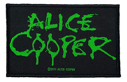 Unbekannt Alice Cooper Horror Logo Aufnäher Alice Cooper Patch Gewebt & Lizenziert !! von Unbekannt