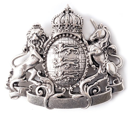 unbekannt Bayern Löwe Wappen Motiv Trachtenschnalle versilbert : Gürtelschliesse Landeswappen - Buckle Löwe Pferd Farbe: silber von unbekannt