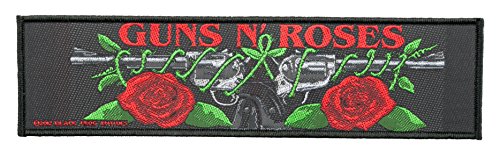 Unbekannt Guns´n´Roses Aufnäher - GNR Roses Logo - Guns´n´Roses Patch - Stripe Gewebt & Lizenziert !! von Unbekannt