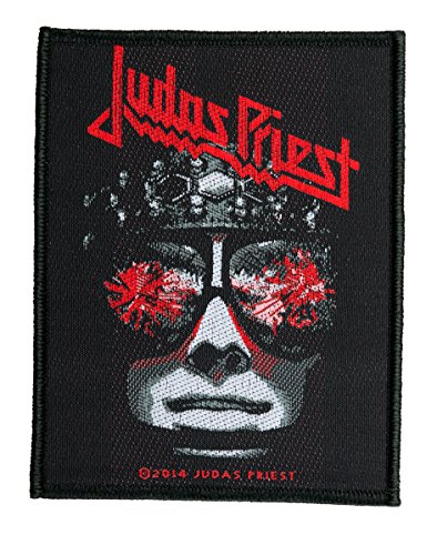 Unbekannt Halle 15 Clothes Judas Priest Aufnäher - Hell Bent For Leather - Judas Priest Patch - Gewebt & Lizenziert !! von Unbekannt