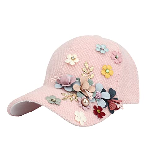 Unbekannt Hüte Damen Winter Rot Dropshipping leerer Spitzen-Sonnenhut-weiblicher Sommer-Schirmmütze-zufälliger Wilder gestrickter Blumen-Sonnenschutz-Sonnenhut New Cap Kinder Original Blau von Unbekannt