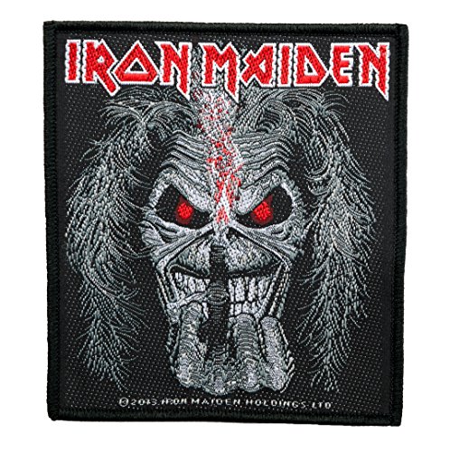 Unbekannt Iron Maiden Aufnäher - Candle Eddie - Iron Maiden Patch - Gewebt & Lizenziert !! von Unbekannt