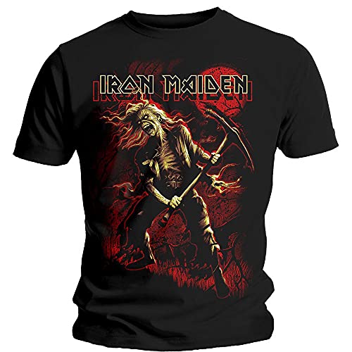 Rockoff Herren Iron Maiden Benjamin Breeg T-Shirt, Schwarz, M von AWDIP