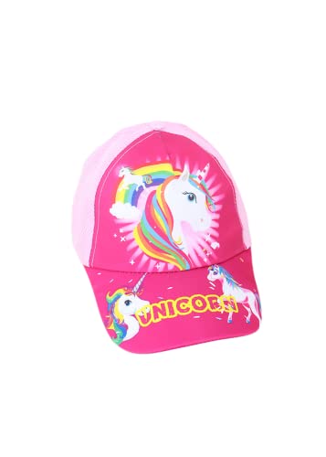 Unbekannt Mädchen Einhorn Baseball Cap Regenbogen Kinder Sommerhut Schule Kinder Kappen Sport Mädchen Verstellbar Baseball von Unbekannt