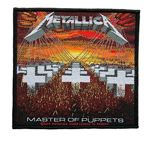 Unbekannt Metallica Aufnäher - Master Of Puppets - Metallica Patch - Gewebt & Lizenziert !! von Unbekannt