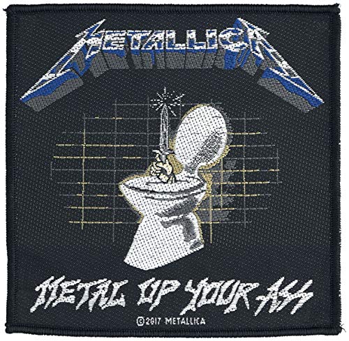 Metallica Metal Up Your Ass Unisex Patch multicolor 100% Polyester Band-Merch, Bands von Metallica