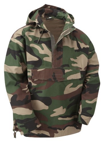 Unbekannt Militär Spez. Anorak Kittel (XL, Waldland Camouflage) von Unbekannt