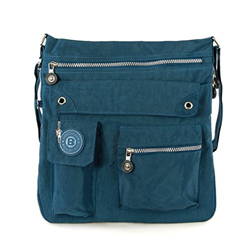 Unbekannt TASCHE SCHULTERTASCHE MESSENGER BAG UMHÄNGETASCHE BLAU von Unbekannt