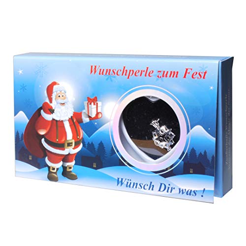 Unbekannt Weihnachts-Wunschperle in echter Muschel Halskette Anhänger und Perle Geschenk Festliche Überraschung im Geschenkkarton Schmuck zum Fest Unbekannt Weihnachts-Wunschperle in echter Muschel Halskette Anhänger und Perle Geschenk Festliche Überraschung im Geschenkkarton Schmuck zum Fest von Unbekannt