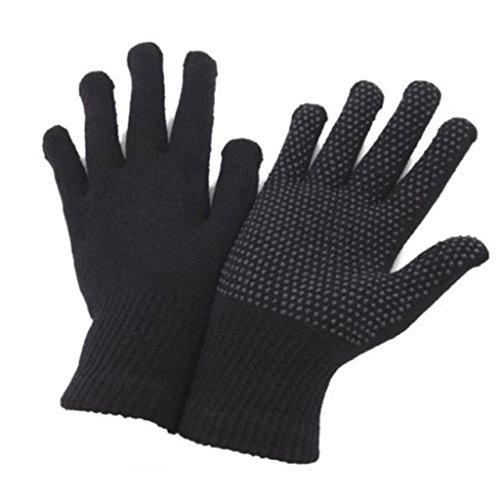 Undercover Erwachsenen Auto-Handschuhe Fingerlos oder mit Fingern mit Gummibeschichtung, 2 Paar Gr. Einheitsgröße, Black Full Finger von Unbekannt