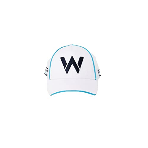 Williams Racing F1 2023 Team Baseballmütze, Weiss/opulenter Garten, Einheitsgr��e von UMBRO