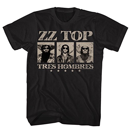 Zz Top Herren T-Shirt Gr. XL, Schwarz von ZZ Top