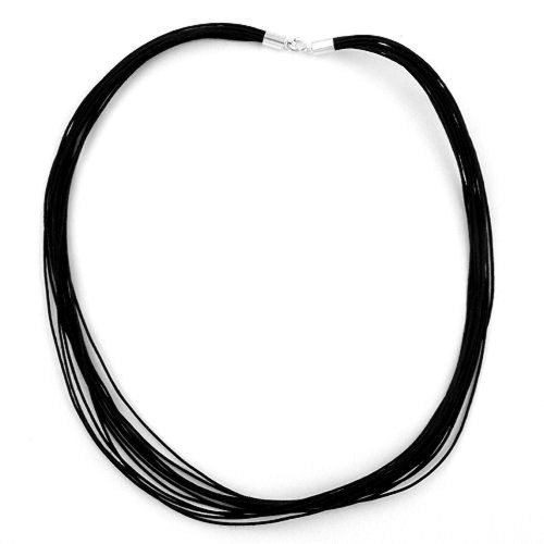 Schmuck Damen Halskette Kette 14 reihig aus Verschluss Silber 925 ca. 45 cm x 5 mm von Unbespielt