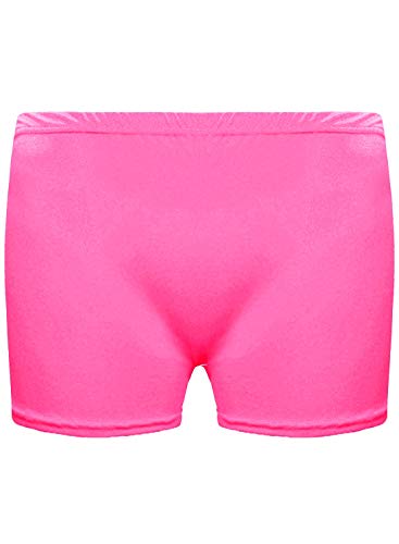 Unbranded Mädchen Microfiber Hot Pants Kurze Hose Tanzen Fitness-Studio Stretch Shorts Alter 5-12 von Unbranded