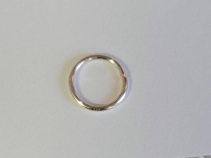 Ue 6-10 Mm Hoop Lippenring Sterling Silber 925 Nose Hoop, Tragus, Septum Unbridled Essence von UnbridledEssenceLLC