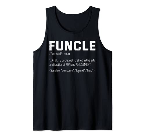 Herren Uncle Bearded Funcle An Elite Trained Breed Neffenbart Tank Top von Uncle Beard Gift Idea Bearded Nephew Brother