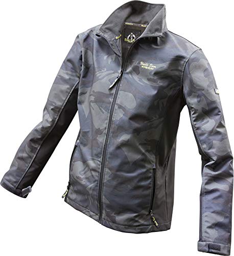 Softshelljacke, wind und wasserabweisend, Farbe oliv camouflage, Gr.XL von Uncle Sam