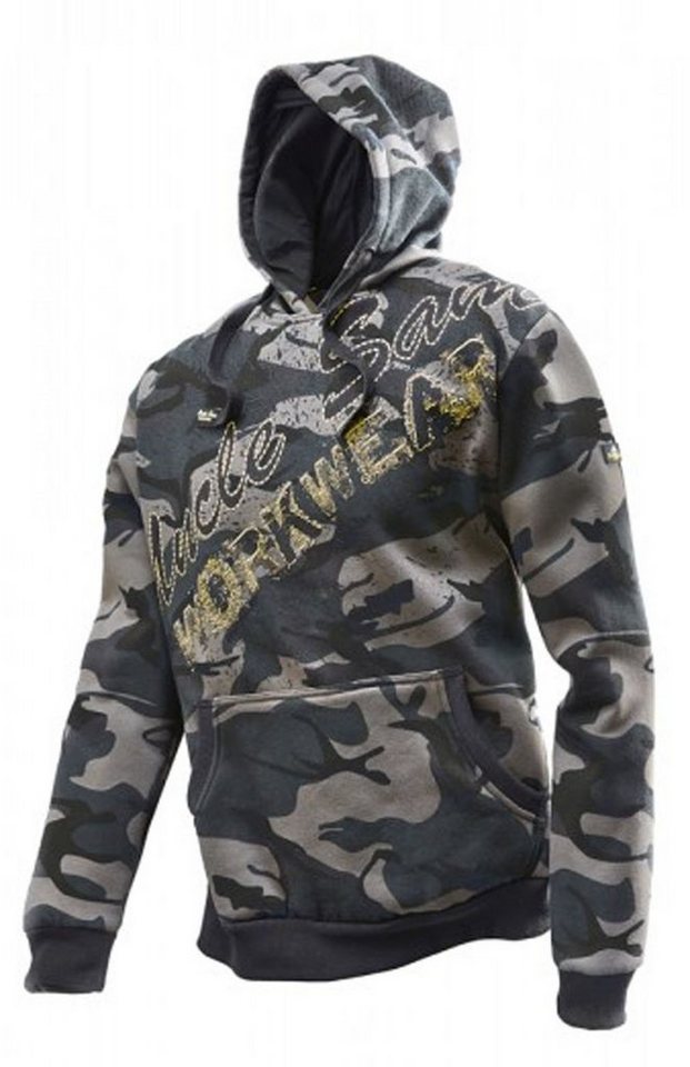 Uncle Sam Sweatshirt Uncle Sam Arbeits Sweat Hoody 80333 von Uncle Sam