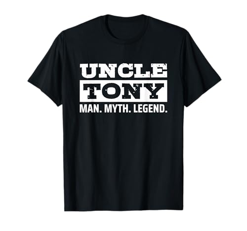 Uncle Tony Man Myth Legend T-Shirt von Uncle Tony Man Myth Legend T Shirts for Men