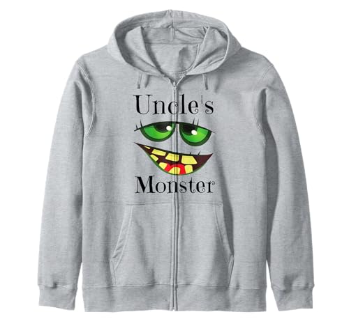 Uncle's Monster Halloween Jungen Mädchen Lustiges Kostüm Kinder Spaß Kapuzenjacke von Uncle's Monster Halloween Boys Girls Funny Costume