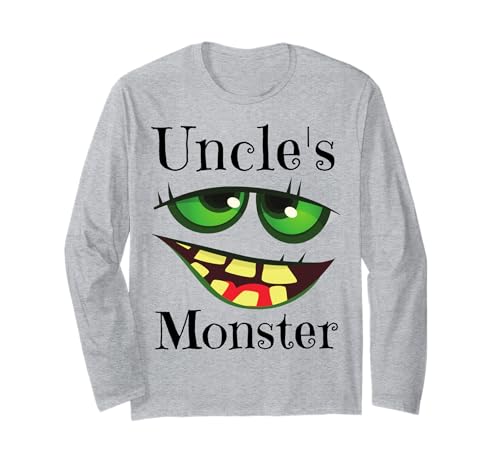 Uncle's Monster Halloween Jungen Mädchen Lustiges Kostüm Kinder Spaß Langarmshirt von Uncle's Monster Halloween Boys Girls Funny Costume