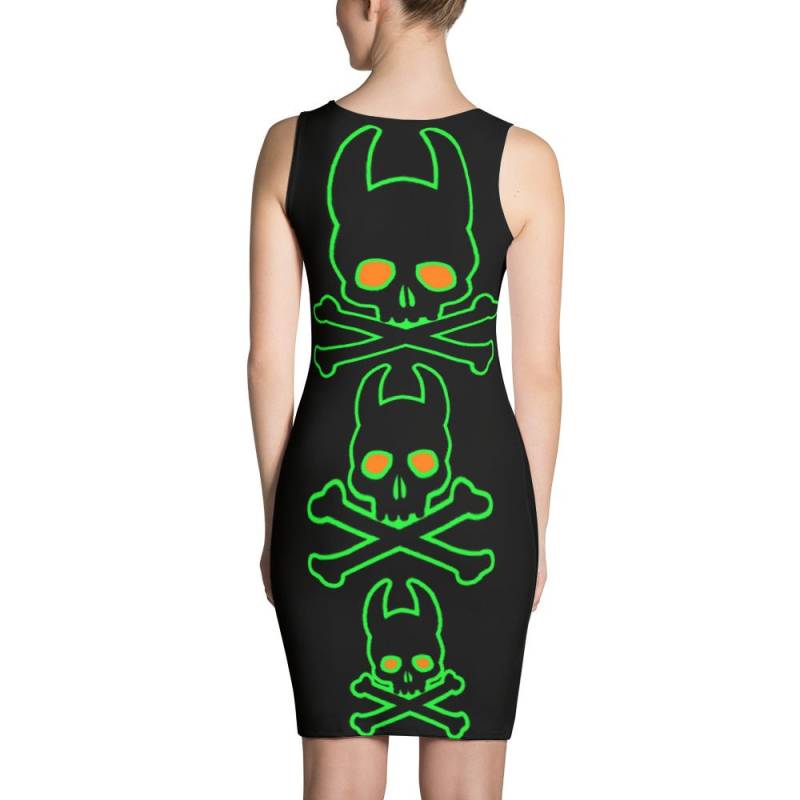 Halloween Schwarze Dämon Schädel Sublimation Geschnitten & Kleid Nähen Halloween Schwarze Dämon Schädel Sublimation Geschnitten & Kleid Nähen von UncleChickenbone