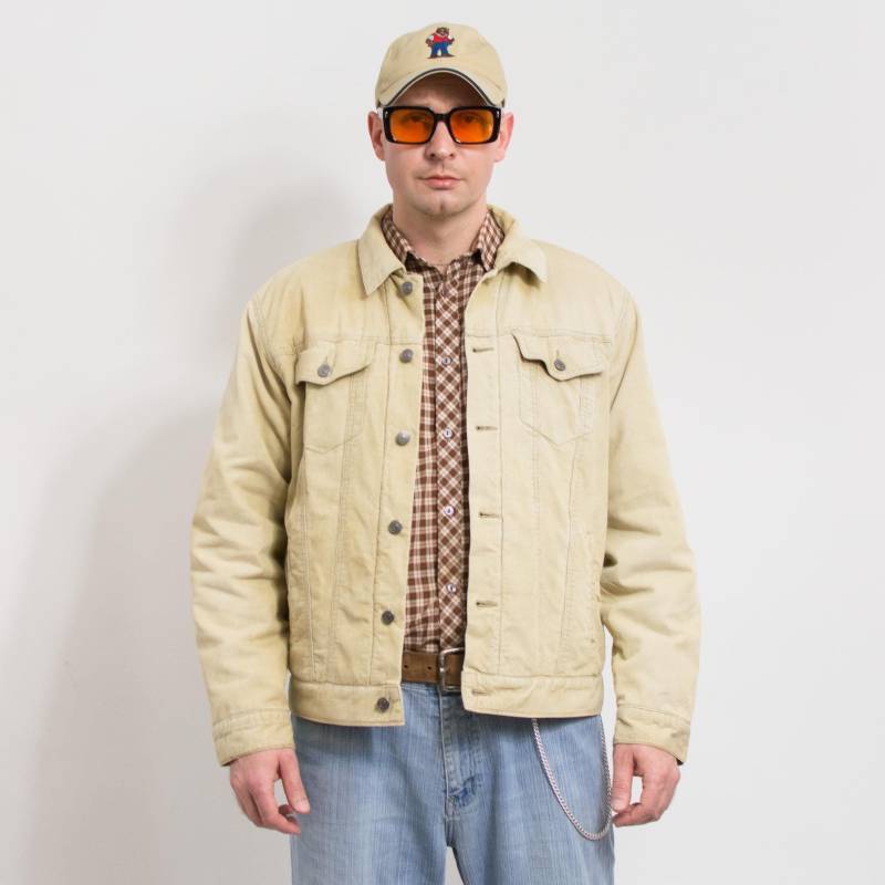 Cord Sherpa Jacke Vintage Gap Denim Herren Gr. L Cord Sherpa Jacke Vintage Gap Denim Herren Gr. L von UncleEdVintage